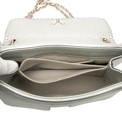 ルイ ヴィトン ヴェリーライン チェーン ショルダーバッグ M43201 アルジャン シルバー レザー レディース LOUIS VUITTON 【中古】