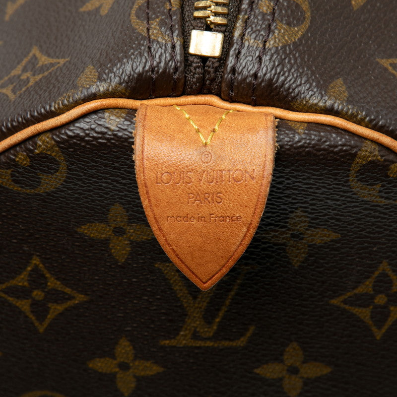 ルイ ヴィトン モノグラム キーポル50 ボストンバッグ M41426 ブラウン PVC レザー レディース LOUIS VUITTON 【中古】
