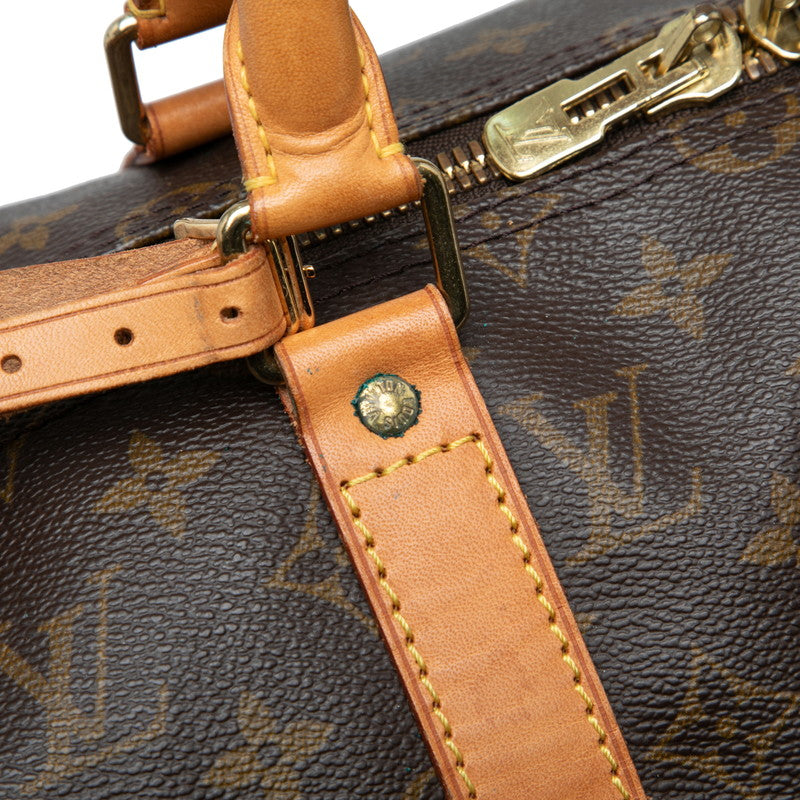 ルイ ヴィトン モノグラム キーポル50 ボストンバッグ M41426 ブラウン PVC レザー レディース LOUIS VUITTON 【中古】