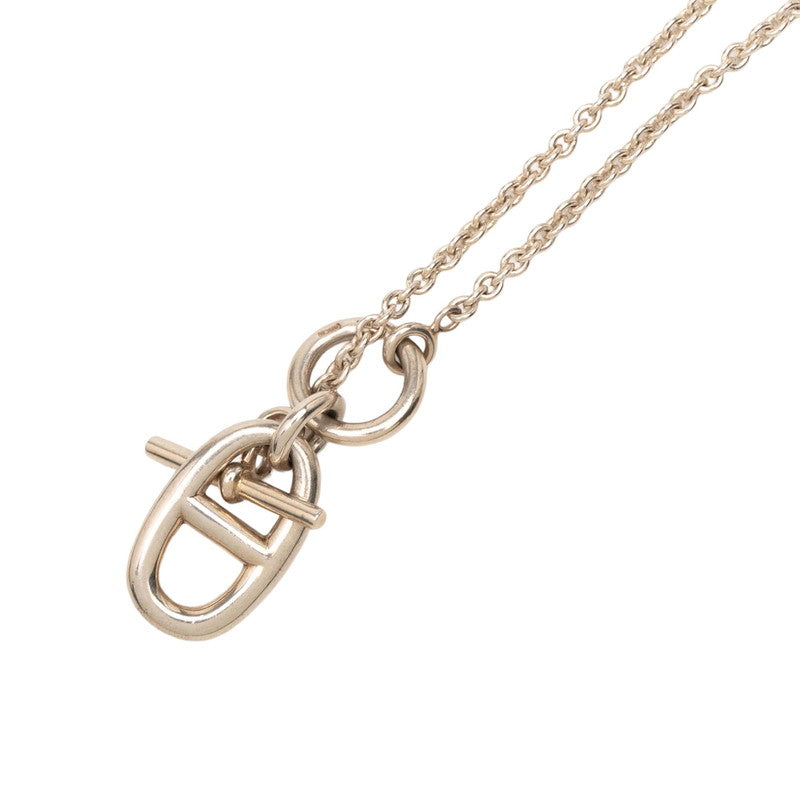 エルメス アミュレット シェーヌダンクル ペンダントネックレス SV925 シルバー レディース HERMES 【中古】