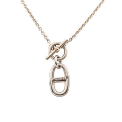 エルメス アミュレット シェーヌダンクル ペンダントネックレス SV925 シルバー レディース HERMES 【中古】