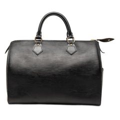ルイ ヴィトン エピ スピーディ35 ハンドバッグ ボストンバッグ M42992 ノワール ブラック レザー レディース LOUIS VUITTON 【中古】