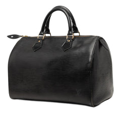 ルイ ヴィトン エピ スピーディ35 ハンドバッグ ボストンバッグ M42992 ノワール ブラック レザー レディース LOUIS VUITTON 【中古】