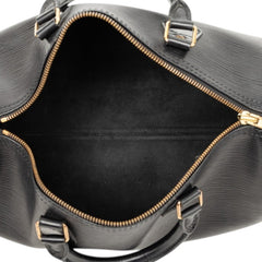 ルイ ヴィトン エピ スピーディ35 ハンドバッグ ボストンバッグ M42992 ノワール ブラック レザー レディース LOUIS VUITTON 【中古】