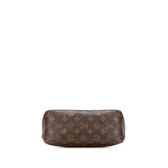 ルイ ヴィトン モノグラム ルーピングMM ワンショルダーバッグ ハンドバッグ M51146 ブラウン PVC レザー レディース LOUIS VUITTON 【中古】