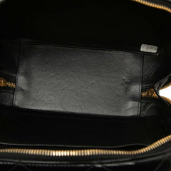 シャネル マトラッセ ハンドバッグ チェーン ショルダーバッグ 2WAY ブラック パテントレザー レディース CHANEL 【中古】