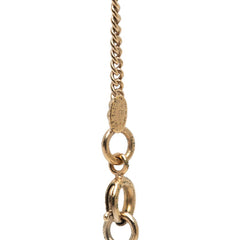 シャネル ココマーク 香水ボトル モチーフ ネックレス ゴールド メッキ レディース CHANEL 【中古】