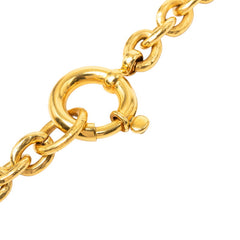 シャネル ヴィンテージ ココマーク チェーン ネックレス ゴールド メッキ メンズ CHANEL 中古
