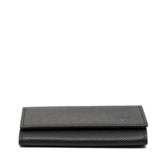 ルイ ヴィトン タイガ アンヴェロップ カルト ドゥ ヴィジット カードケース M30922 ノワール ブラック レザー メンズ LOUIS VUITTON 【中古】