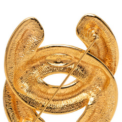 シャネル マトラッセ ココマーク ブローチ ゴールド メッキ レディース CHANEL 【中古】