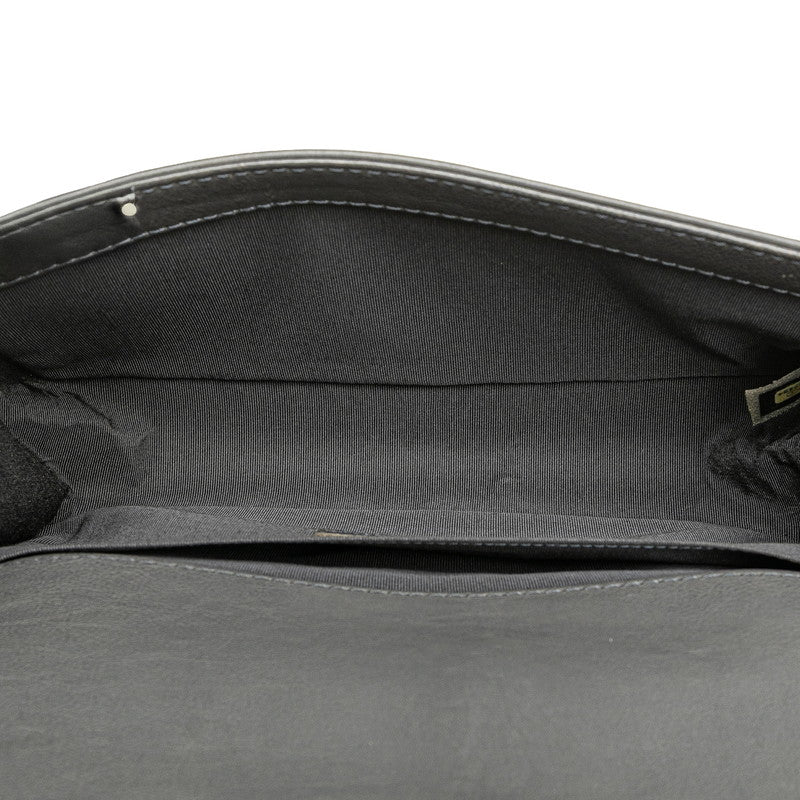シャネル パリダラス ボーイシャネル ココマーク チェーンショルダーバッグ グレー系 カーフ レディース CHANEL 【中古】