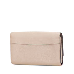 ルイ ヴィトン ポルトフォイユ カプシーヌ 長財布 M61249 ベージュ レザー レディース LOUIS VUITTON 【中古】
