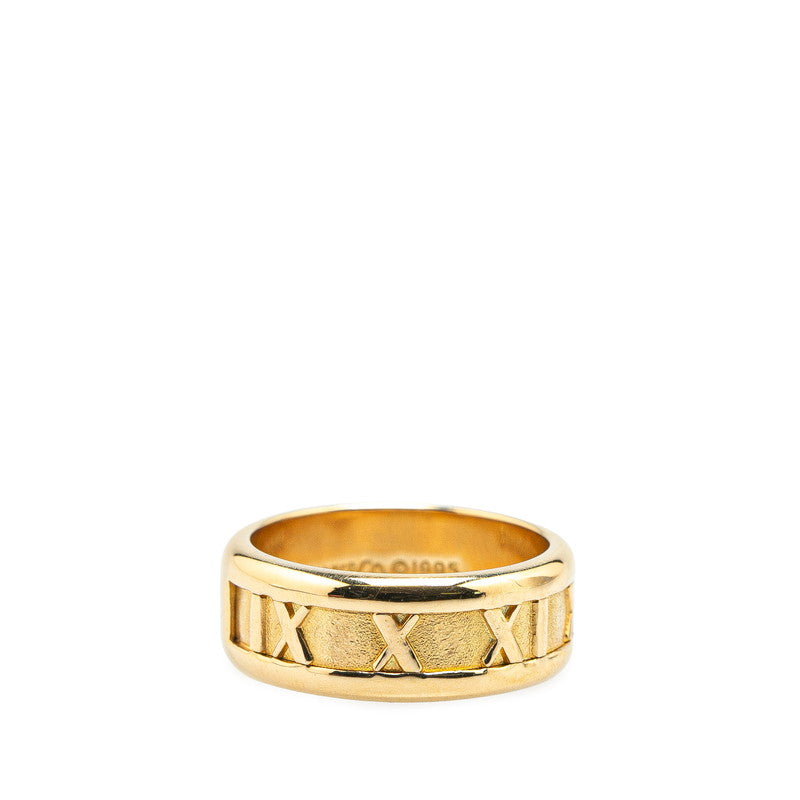 ティファニー アトラス リング 指輪 K18YG イエローゴールド レディース TIFFANY&Co. 【中古】