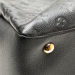 ルイ ヴィトン モノグラム アンプラント ポンテュPM ハンドバッグ ショルダーバッグ 2WAY M43719 ノワール ブラック レザー レディース LOUIS VUITTON 【中古】