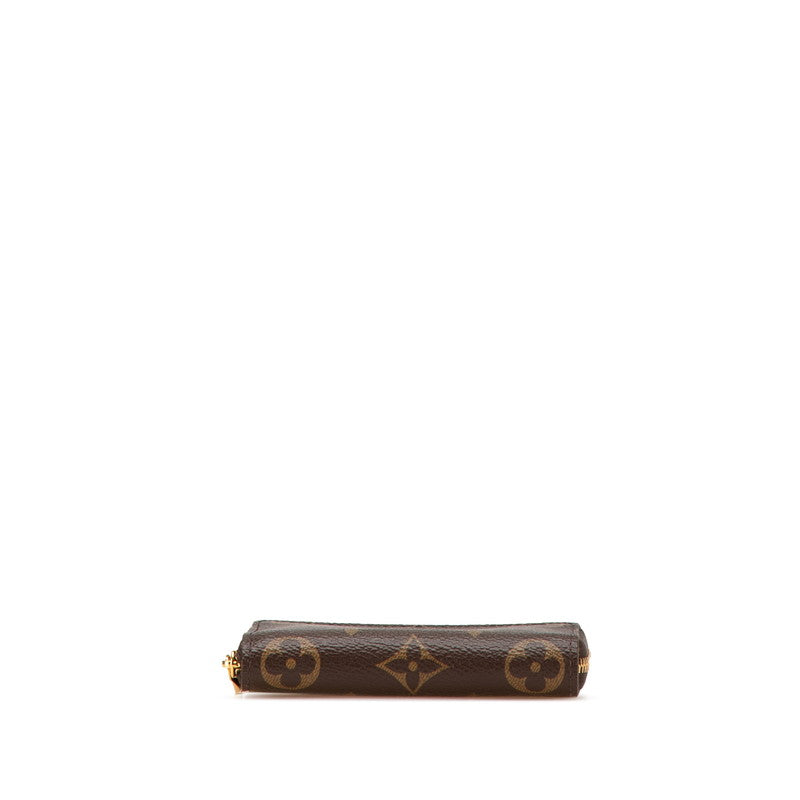 ルイ ヴィトン モノグラム ジッピー コインパース コインケース 小銭入れ M60067 ブラウン PVC レザー レディース LOUIS VUITTON 【中古】