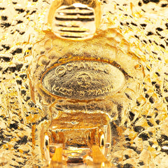 シャネル ヴィンテージ ココマーク ライオン モチーフ イヤリング ゴールド メッキ レディース CHANEL 【中古】