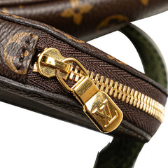 ルイ ヴィトン モノグラム ミュルティ ポシェット アクセソワール ショルダーバッグ M44813 ブラウン カーキ PVC レザー レディース LOUIS VUITTON 【中古】