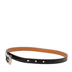 エルメス ケリー アルディオン ベルト サイズ65 ブラック ブラウン レザー レディース HERMES 【中古】