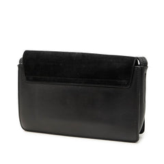クロエ フェイ Faye 斜め掛け ショルダーバッグ ブラック レザー スウェード レディース Chloe 【中古】