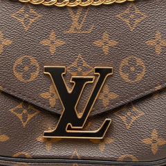 ルイ ヴィトン モノグラム パッシー チェーン ショルダーバッグ M45592 ブラウン PVC レザー レディース LOUIS VUITTON 【中古】