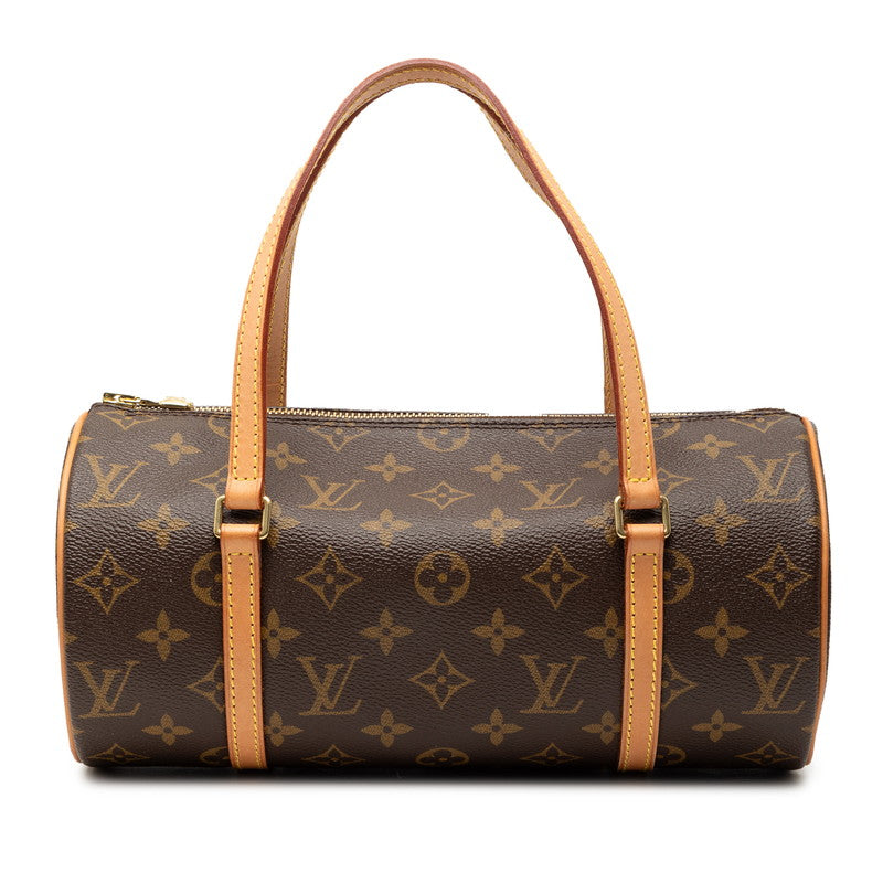 ルイ ヴィトン モノグラム パピヨン26 ショルダーバッグ M51386 ブラウン PVC レザー レディース LOUIS VUITTON 【中古】