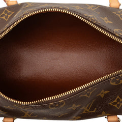 ルイ ヴィトン モノグラム パピヨン26 ショルダーバッグ M51386 ブラウン PVC レザー レディース LOUIS VUITTON 【中古】