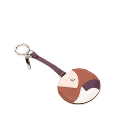 フェンディ ミラーカバー バッグチャーム キーホルダー 150243501 マルチカラー メタル レザー レディース FENDI 【中古】