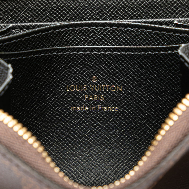 ルイ ヴィトン モノグラム ジャイアント ジッピー コインパース コインケース M67690 ブラウン PVC メッキ レディース LOUIS VUITTON 【中古】