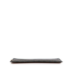 セリーヌ トリオンフ クラッチバッグ セカンドバッグ ブラック ブラウン PVC レザー レディース CELINE 【中古】