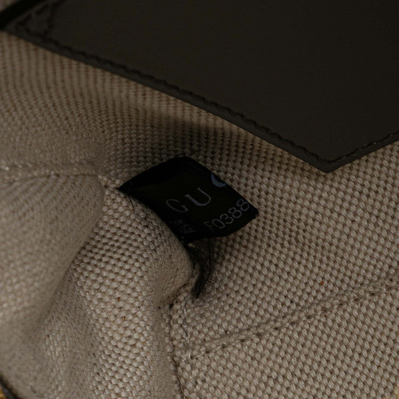 グッチ GGマトラッセ キルティング ミニボストンバッグ ショルダーバッグ 2WAY 702251 グレー レザー レディース GUCCI 【中古】