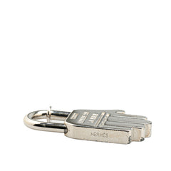 エルメス 2002年限定 ANNEE DE LA MAIN ハンド モチーフ カデナ チャーム シルバー メタル レディース HERMES 【中古】