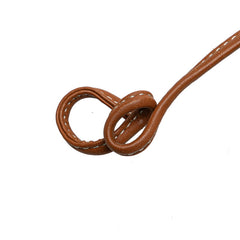 ロエベ アナグラム ショルダーバッグ ブラウン レザー レディース LOEWE 【中古】