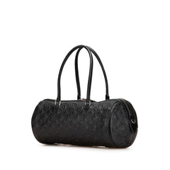 ルイ ヴィトン モノグラム レヴェラション ネオパピヨンGM ハンドバッグ ショルダーバッグ 2WAY M40737 ブラック ノワール レザー レディース LOUIS VUITTON 【中古】