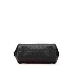 ルイ ヴィトン モノグラム レヴェラション ネオパピヨンGM ハンドバッグ ショルダーバッグ 2WAY M40737 ブラック ノワール レザー レディース LOUIS VUITTON 【中古】