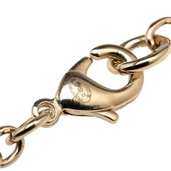 シャネル ココマーク ブック 本 モチーフ ライオン ネックレス ゴールド メッキ レディース CHANEL 【中古】