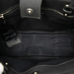 バレンシアガ トレードXS ハンドバッグ ショルダーバッグ 2WAY 620882 ブラック キャンバス レディース BALENCIAGA 【中古】