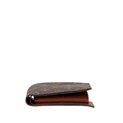 ルイ ヴィトン モノグラム ポルトフォイユ マルコ NM 二つ折り財布 M62288 ブラウン PVC レザー レディース LOUIS VUITTON 【中古】
