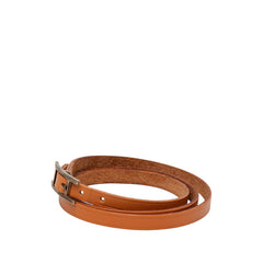 エルメス アピ 3連 ブレスレット ブラウン レザー レディース HERMES 【中古】