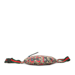 グッチ チルドレンズ GGスプリーム シェリーライン ウエストバッグ ボディバッグ 502095 ベージュ レッド PVC レディース GUCCI 【中古】