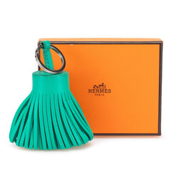 エルメス カルメン キーホルダー ミント グリーン アニョーミロ レディース HERMES 【中古】