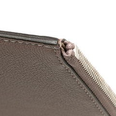 ルイ ヴィトン ポシェットジュールPM クラッチバッグ R99760 トープ ベージュ レザー レディース LOUIS VUITTON 【中古】