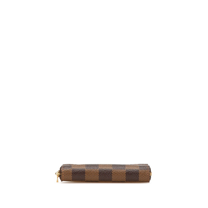 ルイ ヴィトン ダミエ ジッピー コインパース コインケース N63070 ブラウン PVC レザー レディース LOUIS VUITTON 【中古】