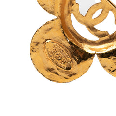 シャネル ヴィンテージ ココマーク ブローチ ゴールド メッキ レディース CHANEL 【中古】