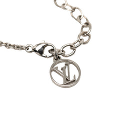 ルイ ヴィトン エセンシャルV ブレスレット M63198 シルバー メタル レディース LOUIS VUITTON 【中古】