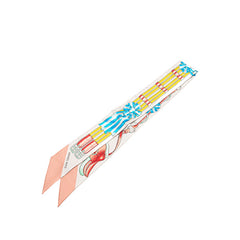 エルメス ツイリー Jumping ジャンピング スカーフ マルチカラー シルク レディース HERMES 【中古】