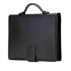 グッチ キャットヘッド ブリーフケース クラッチバッグ 495655 ブラック レザー メンズ GUCCI 【中古】