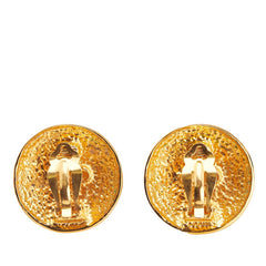 シャネル ラウンド イヤリング ゴールド メッキ レディース CHANEL 【中古】