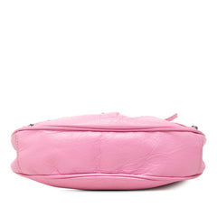 バレンシアガ ル カゴール 斜め掛け ショルダーバッグ 671309 ピンク レザー レディース BALENCIAGA 中古