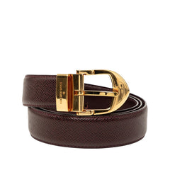 ルイ ヴィトン タイガ サンチュール ベルト サイズ：110/44 M6841 アカジュー レザー レディース LOUIS VUITTON 【中古】