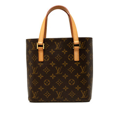 ルイ ヴィトン モノグラム ヴァヴァンPM ハンドバッグ M51172 ブラウン PVC レザー レディース LOUIS VUITTON 中古